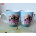Haonai 2015hot sales!custom ceramic coffee mug with animal printing